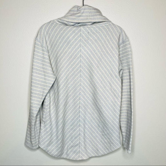 Burton Ellmore Cowl Neck Pullover Striped Sweater - Picture 3 of 6